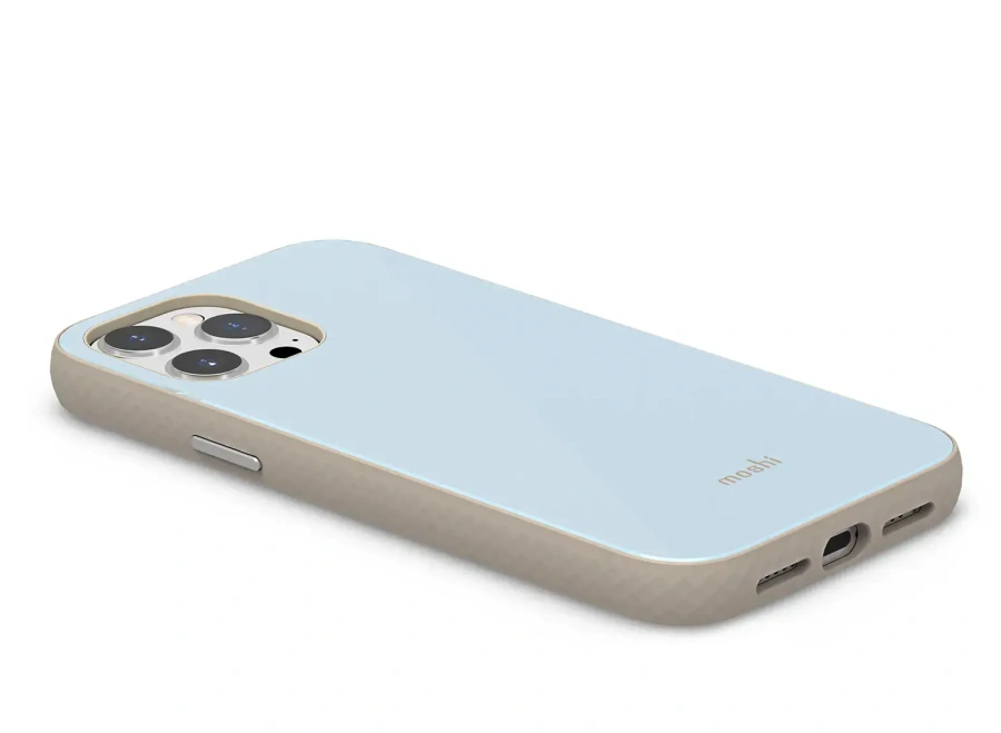 Чохол Moshi iGlaze Slim Hardshell Case Adriatic Blue for iPhone 13 Pro Max (99MO132523)